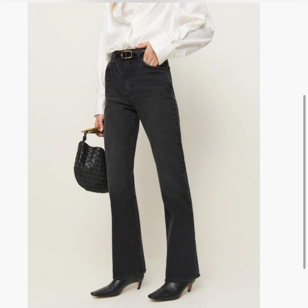 Reformation Mia High Rise Vintage Bootcut Jeans in Trinity